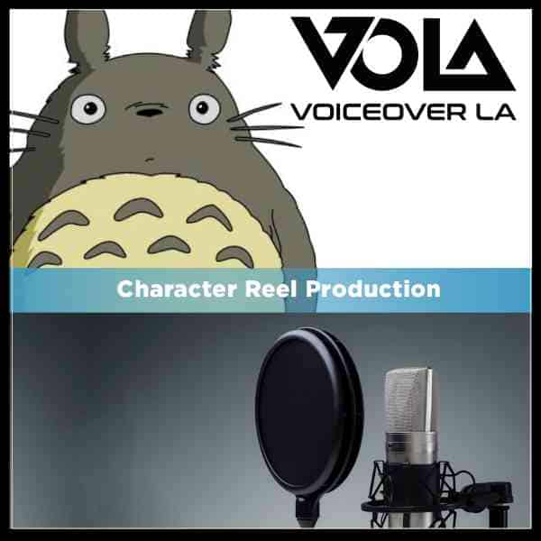 Character Reel Production – VoiceOver LA